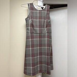 Ann Taylor plaid dress